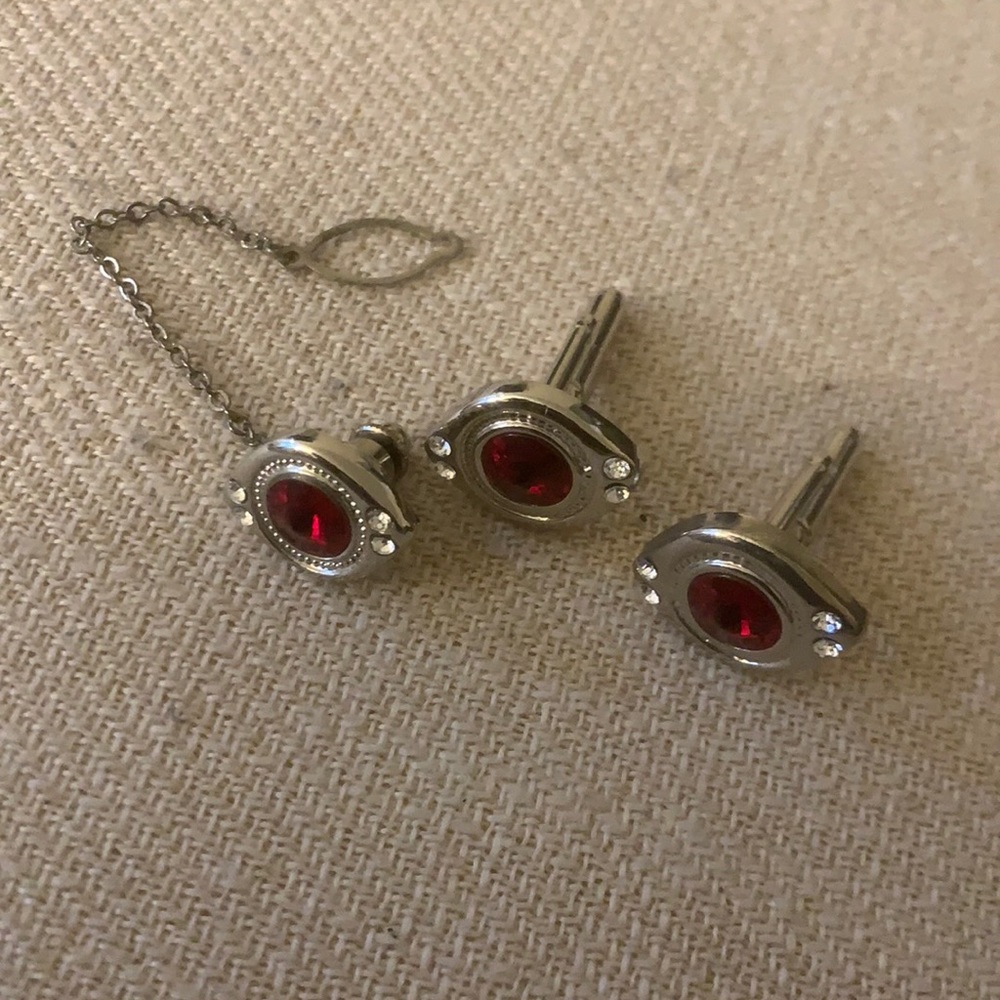 Ruby Cuff Links - image 1